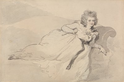 Mrs. Abington von Thomas Rowlandson